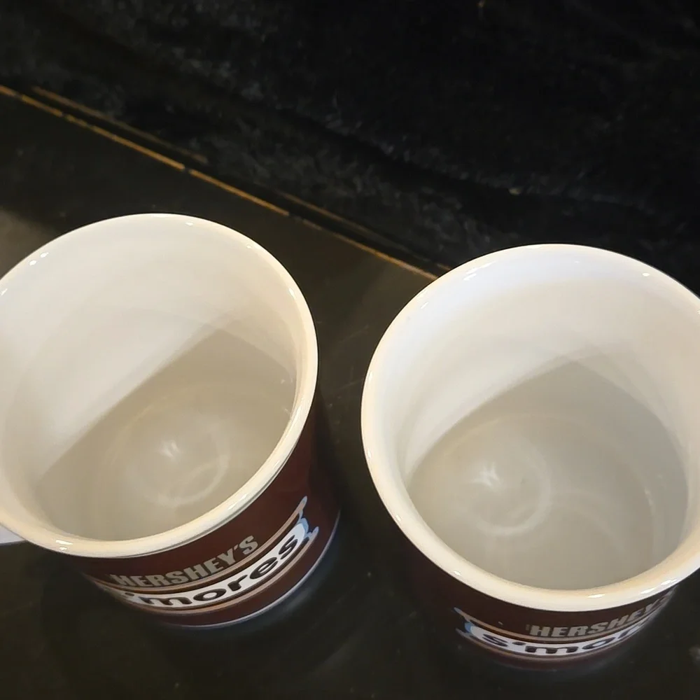 Hershey's S'more Ceramic Mugs. Set of 2.